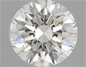 Natural Diamond 2.02 Carats, Round with Excellent Cut, J Color, VVS1 Clarity and Certified by GIA