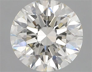 Picture of Natural Diamond 2.02 Carats, Round with Excellent Cut, J Color, VVS1 Clarity and Certified by GIA