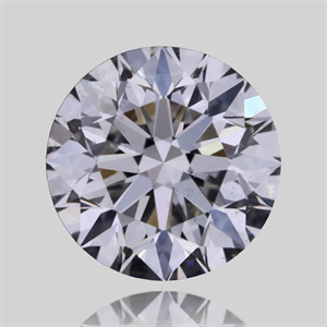 Picture of Natural Diamond 0.40 Carats, Round with Excellent Cut, H Color, SI2 Clarity and Certified by GIA