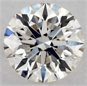 Natural Diamond 0.45 Carats, Round with Excellent Cut, I Color, VS1 Clarity and Certified by GIA