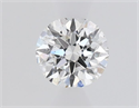 Natural Diamond 0.40 Carats, Round with Excellent Cut, F Color, SI2 Clarity and Certified by GIA