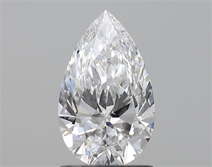 Picture of Natural Diamond 1.20 Carats, Pear with  Cut, D Color, VVS1 Clarity and Certified by GIA