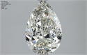 Natural Diamond 1.01 Carats, Pear with  Cut, I Color, SI2 Clarity and Certified by IGI