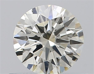 Picture of Natural Diamond 0.50 Carats, Round with Excellent Cut, I Color, VS1 Clarity and Certified by IGI