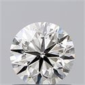 Natural Diamond 0.70 Carats, Round with Very Good Cut, J Color, SI2 Clarity and Certified by GIA