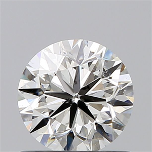 Picture of Natural Diamond 0.70 Carats, Round with Very Good Cut, J Color, SI2 Clarity and Certified by GIA