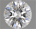 Natural Diamond 2.01 Carats, Round with Excellent Cut, F Color, SI1 Clarity and Certified by GIA