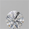 Natural Diamond 2.52 Carats, Round with Excellent Cut, D Color, VVS2 Clarity and Certified by GIA