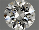 Natural Diamond 2.01 Carats, Round with Excellent Cut, I Color, VVS1 Clarity and Certified by GIA