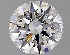 Picture of Natural Diamond 1.27 Carats, Round with Excellent Cut, F Color, VVS1 Clarity and Certified by GIA