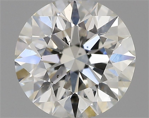 Picture of Natural Diamond 0.50 Carats, Round with Excellent Cut, J Color, SI2 Clarity and Certified by GIA