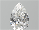 Natural Diamond 0.90 Carats, Pear with  Cut, F Color, VVS1 Clarity and Certified by GIA