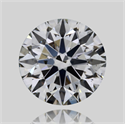 Natural Diamond 0.47 Carats, Round with Excellent Cut, K Color, SI1 Clarity and Certified by GIA