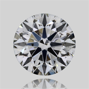 Picture of Natural Diamond 0.47 Carats, Round with Excellent Cut, K Color, SI1 Clarity and Certified by GIA