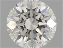 Natural Diamond 0.50 Carats, Round with Very Good Cut, I Color, SI1 Clarity and Certified by GIA