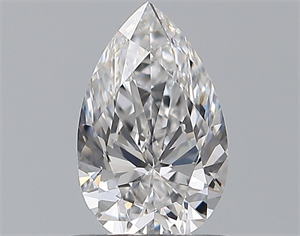 Picture of Natural Diamond 0.70 Carats, Pear with  Cut, D Color, VS1 Clarity and Certified by GIA