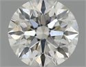 Natural Diamond 0.43 Carats, Round with Excellent Cut, G Color, SI1 Clarity and Certified by IGI