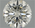 Natural Diamond 0.50 Carats, Round with Excellent Cut, H Color, SI2 Clarity and Certified by IGI