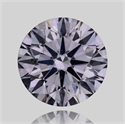 Natural Diamond 0.40 Carats, Round with Excellent Cut, D Color, SI2 Clarity and Certified by GIA