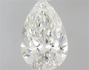 Picture of Natural Diamond 0.70 Carats, Pear with  Cut, H Color, VVS2 Clarity and Certified by GIA