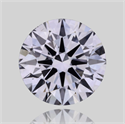 Natural Diamond 0.43 Carats, Round with Excellent Cut, F Color, SI1 Clarity and Certified by GIA