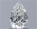 Natural Diamond 0.90 Carats, Pear with  Cut, I Color, VS1 Clarity and Certified by GIA