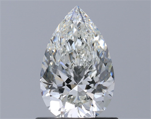 Picture of Natural Diamond 0.90 Carats, Pear with  Cut, I Color, VS1 Clarity and Certified by GIA