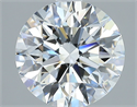 Natural Diamond 1.90 Carats, Round with Excellent Cut, D Color, VVS1 Clarity and Certified by GIA