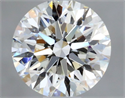 Natural Diamond 0.52 Carats, Round with Excellent Cut, I Color, SI2 Clarity and Certified by GIA