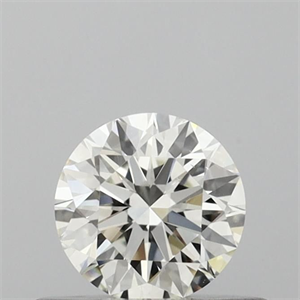 Picture of Natural Diamond 0.40 Carats, Round with Excellent Cut, H Color, VS1 Clarity and Certified by IGI