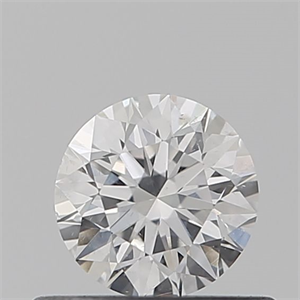 Picture of Natural Diamond 0.40 Carats, Round with Very Good Cut, F Color, I1 Clarity and Certified by GIA