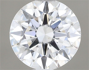 Picture of Natural Diamond 0.40 Carats, Round with Excellent Cut, D Color, I1 Clarity and Certified by GIA