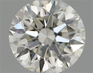 Picture of Natural Diamond 0.50 Carats, Round with Excellent Cut, H Color, SI1 Clarity and Certified by IGI