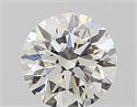 Natural Diamond 0.40 Carats, Round with Very Good Cut, H Color, VS2 Clarity and Certified by GIA