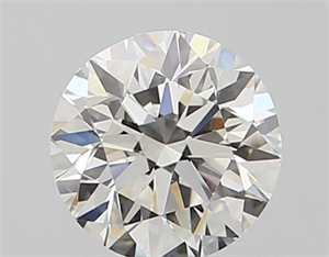 Picture of Natural Diamond 0.40 Carats, Round with Very Good Cut, H Color, VS2 Clarity and Certified by GIA