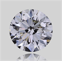 Natural Diamond 0.50 Carats, Round with Very Good Cut, K Color, VVS1 Clarity and Certified by GIA