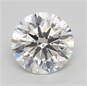 Natural Diamond 0.40 Carats, Round with Excellent Cut, H Color, VVS2 Clarity and Certified by GIA