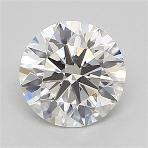 Picture of Natural Diamond 0.40 Carats, Round with Excellent Cut, H Color, VVS2 Clarity and Certified by GIA