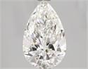 Natural Diamond 2.01 Carats, Pear with  Cut, G Color, SI1 Clarity and Certified by GIA