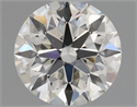 Natural Diamond 0.40 Carats, Round with Excellent Cut, I Color, VS2 Clarity and Certified by GIA