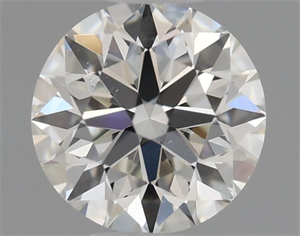 Picture of Natural Diamond 0.40 Carats, Round with Excellent Cut, I Color, VS2 Clarity and Certified by GIA