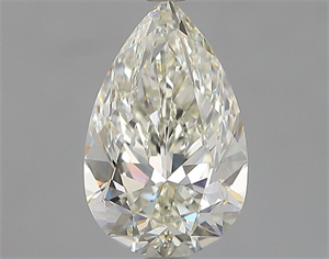 Picture of Natural Diamond 1.32 Carats, Pear with  Cut, K Color, VVS1 Clarity and Certified by GIA