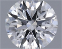 Natural Diamond 0.40 Carats, Round with Excellent Cut, J Color, VS2 Clarity and Certified by GIA