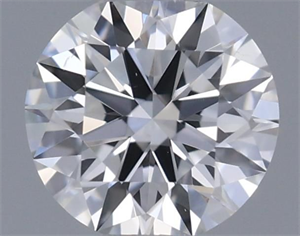 Picture of Natural Diamond 0.40 Carats, Round with Excellent Cut, J Color, VS2 Clarity and Certified by GIA