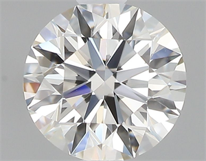 Picture of Natural Diamond 0.42 Carats, Round with Excellent Cut, H Color, VVS2 Clarity and Certified by GIA