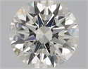 Natural Diamond 0.40 Carats, Round with Excellent Cut, I Color, SI1 Clarity and Certified by GIA