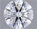 Natural Diamond 0.43 Carats, Round with Excellent Cut, G Color, SI1 Clarity and Certified by GIA