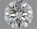 Natural Diamond 0.55 Carats, Round with Excellent Cut, I Color, VS1 Clarity and Certified by IGI