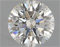 Natural Diamond 2.01 Carats, Round with Excellent Cut, I Color, SI1 Clarity and Certified by GIA