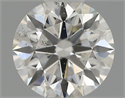 Natural Diamond 0.41 Carats, Round with Excellent Cut, G Color, SI1 Clarity and Certified by IGI